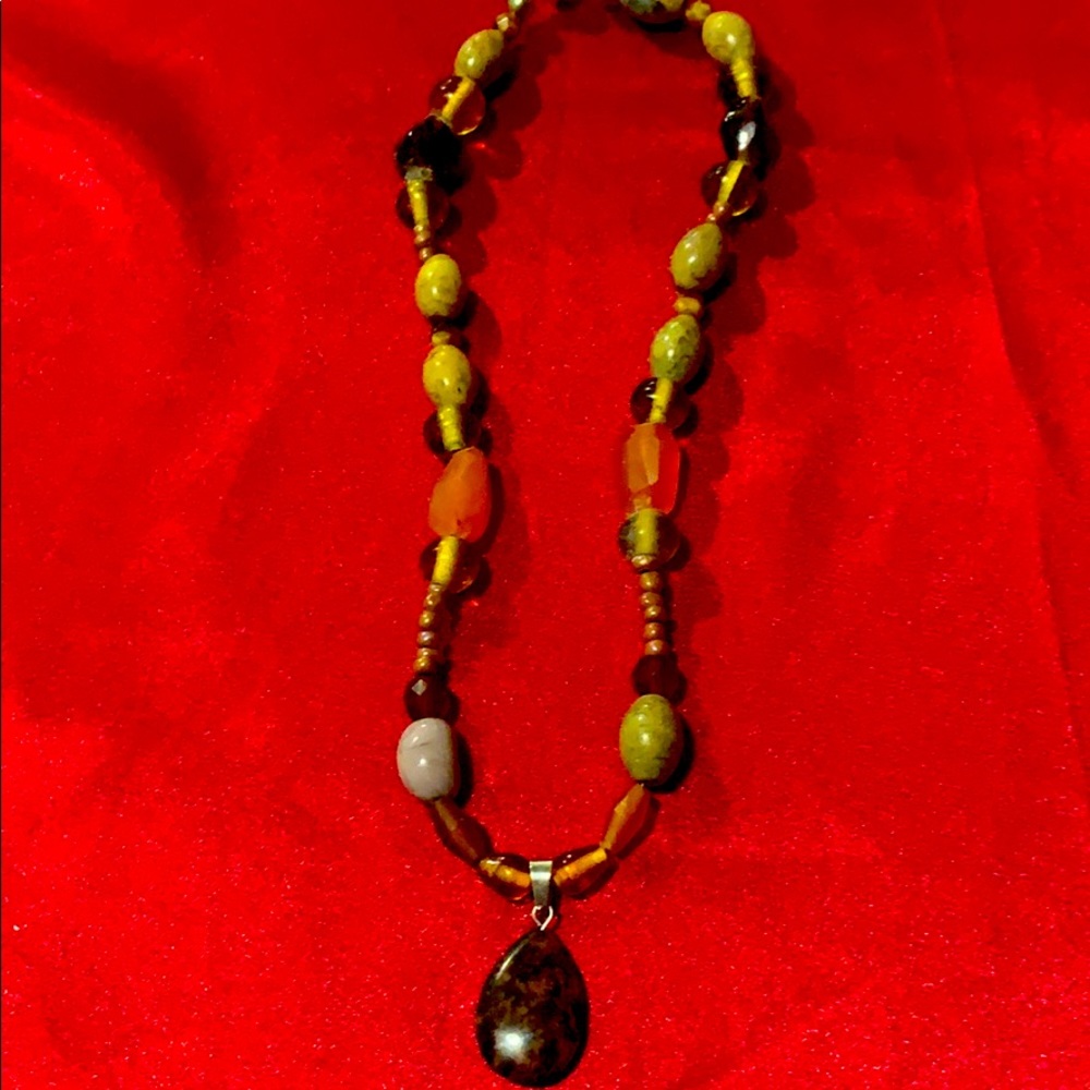 Jasper necklace